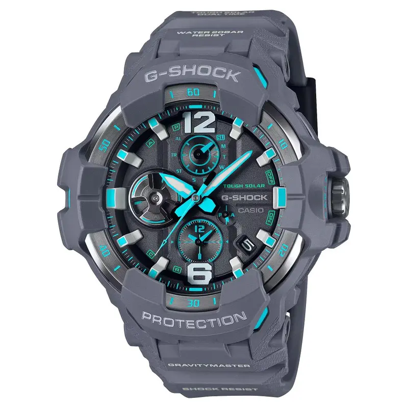 Casio G-Shock Gravity Master Gray Resin Strap Men's Watch Gr-B300-8A2dr 1