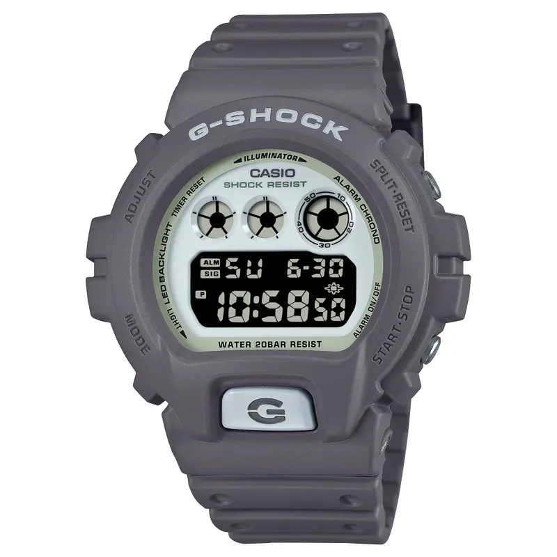 Casio G-Shock Gray Resin Strap Men Watch Dw-6900Hd-8Dr 1