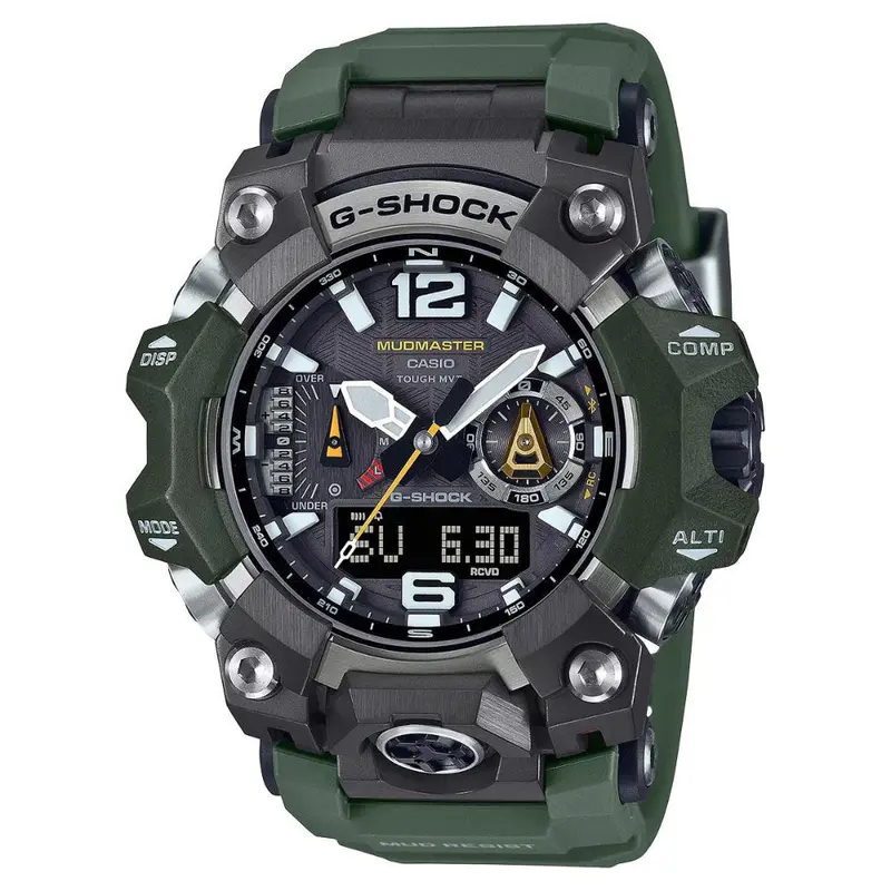 Casio G-Shock Green Bio Based Resin Strap Men's Watch - Mud Resistant | Gwg-B1000-3Adr 1