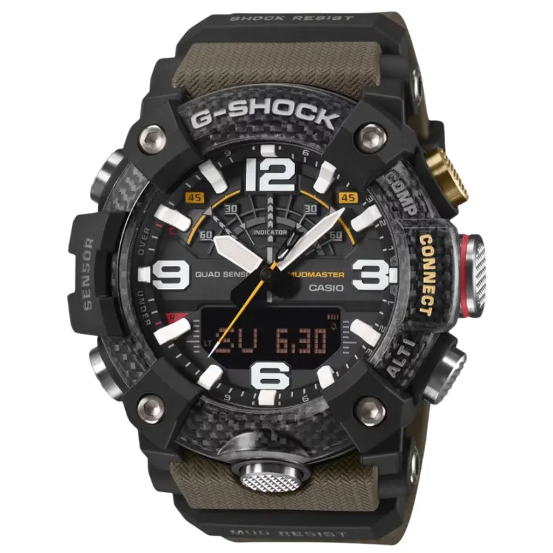 Casio G-Shock Green Resin Strap Men's Watch - Shock Resistant | Gg-B100x-1A3dr 1