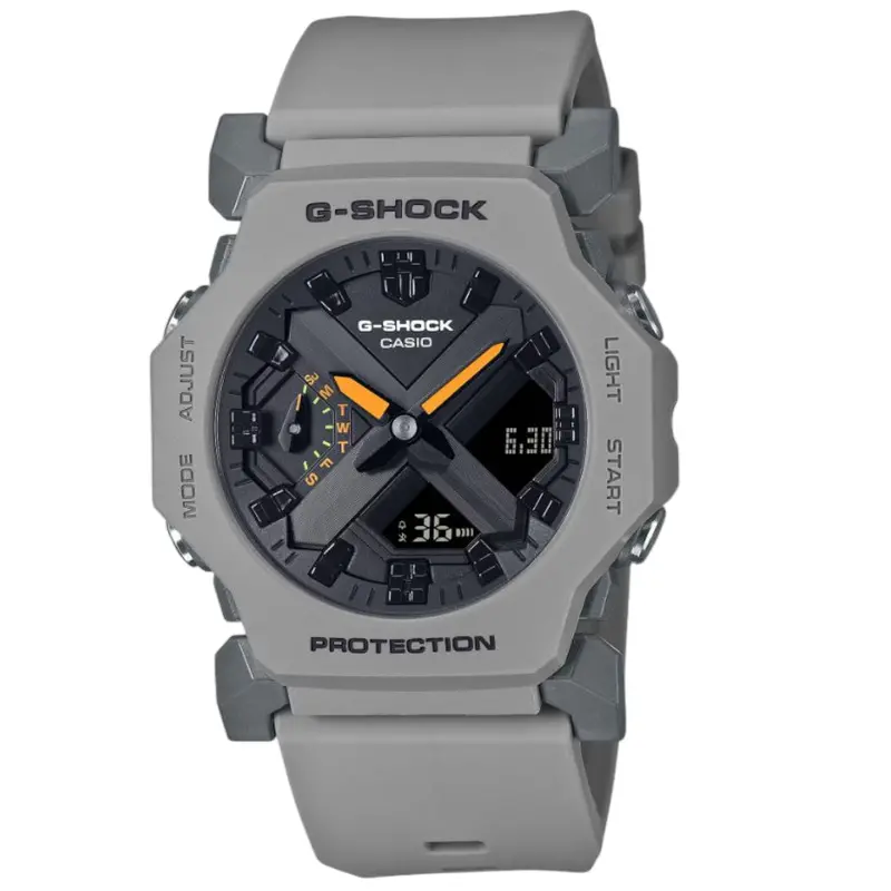 Casio G-Shock Grey Resin Strap Men’S Watch Ga-2300-8Adr-P 1