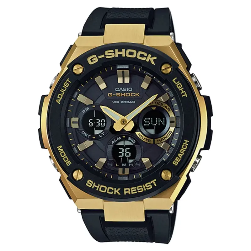 Casio G-Shock Gst-S100g-1Adr-P Black Resin Men Watch 1