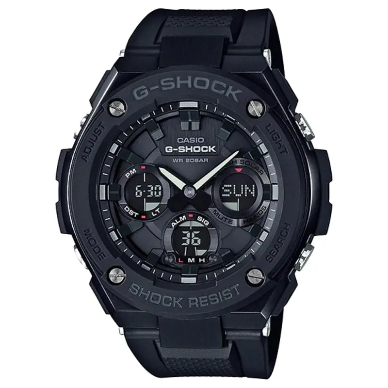 Casio G-Shock Gst-S100g-1Br-P Black Resin Men Watch 1