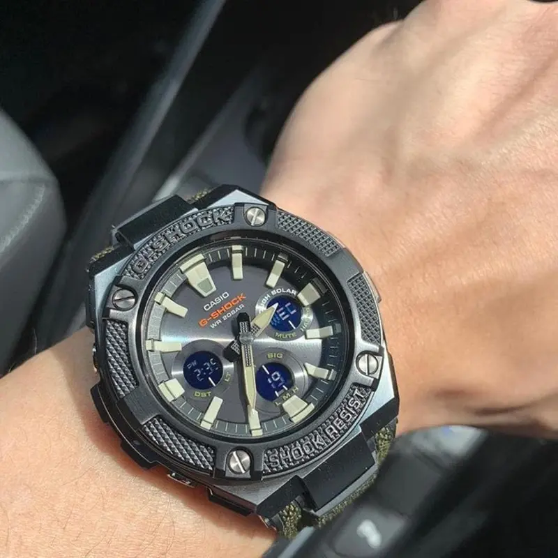 Casio G-Shock Gst-S330ac-3Adr G-Steel Men's Watch 2