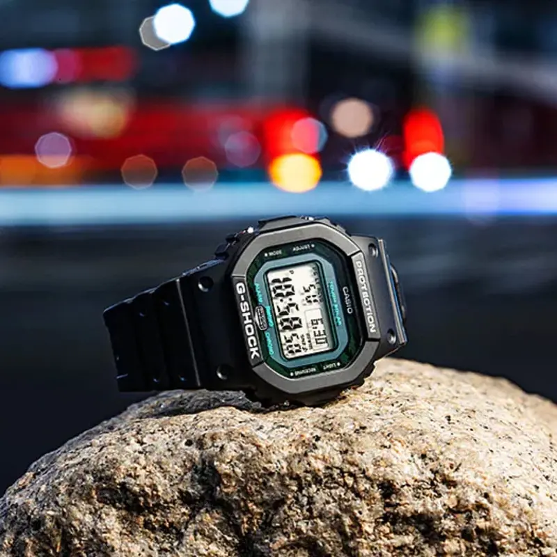 Casio G-Shock Gw-B5600mg-1Dr-P Black Resin Strap Men Watch 2