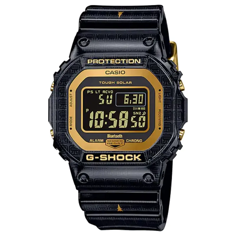 Casio G-Shock Gw-B5600sgm-1Dr-P Black Resin Strap Unisex Watch 1