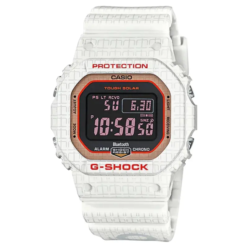 Casio G-Shock Gw-B5600sgz-7Dr-P White Resin Men Watch 1