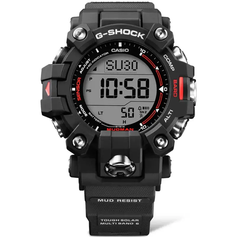 Casio G-Shock Master Of G - Land Mudman Digital Black Resin Strap Men Watch Gw-9500-1Dr 2