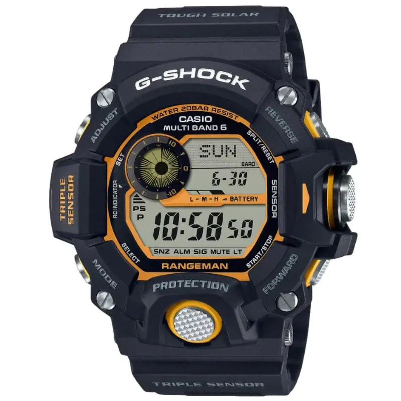 Casio G-Shock Master Of G-Land Rangeman Black Resin Strap Men Watch Gw-9400Y-1Dr 1