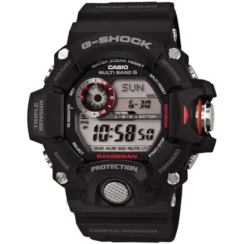 Casio G-Shock Master Of G - Land Rangeman Gw-9400-1Dr-P Digital Black Resin Men Watch 1