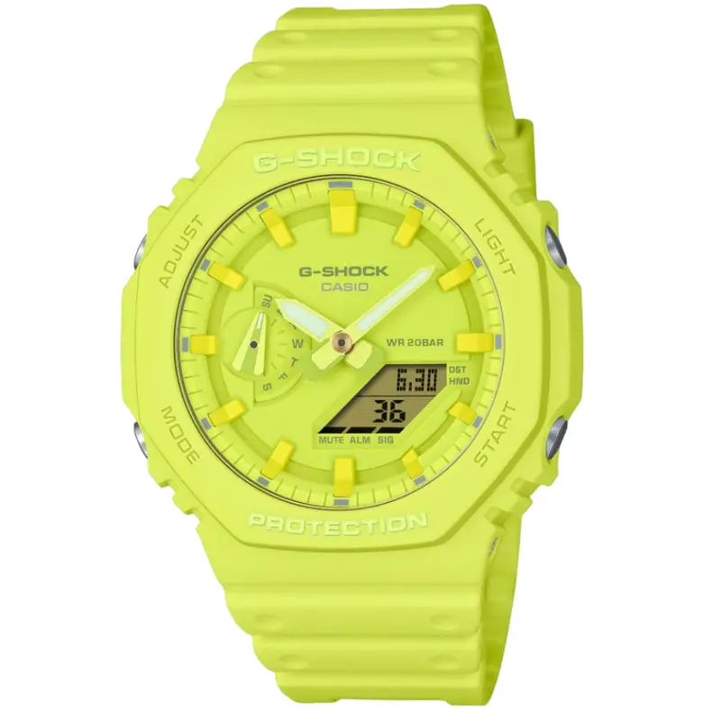 Casio G-Shock Mint Green Resin Strap Men Watch Ga-2100-9A9dr-P 1