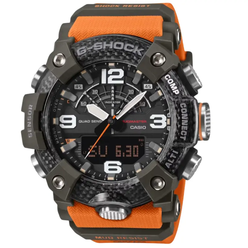 Casio G-Shock Orange Strap Men's Watch - Mud Resistant | Gg-B100x-1A9dr 1