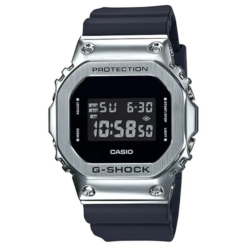 Casio G-Shock Origin Black Resin Strap Men Watch Gm-5600-1Dr-P 1