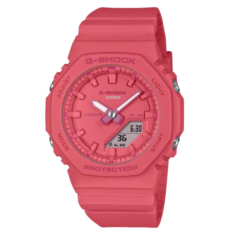Casio G-Shock Pink Resin Strap Men Watch Gma-P2100-4Adr-P 1