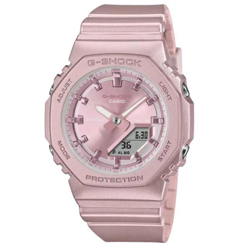 Casio G-Shock Pink Resin Strap Women Watch Gma-P2100st-4Adr-P 1