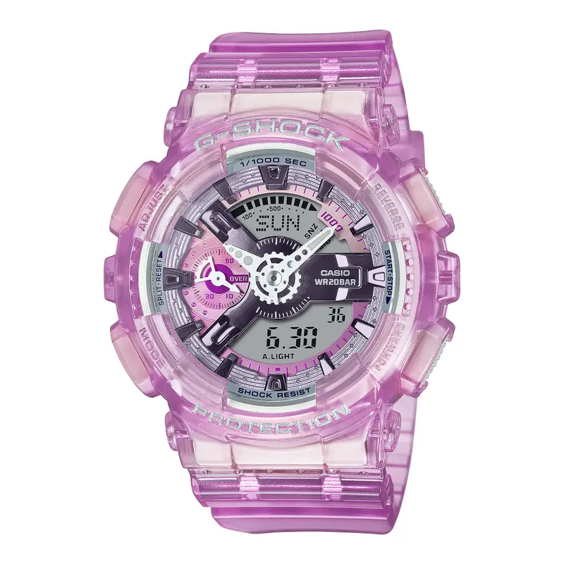 Casio G-Shock Pink Resin Strap Women Watch Gma-S110vw-4Adr-P 1