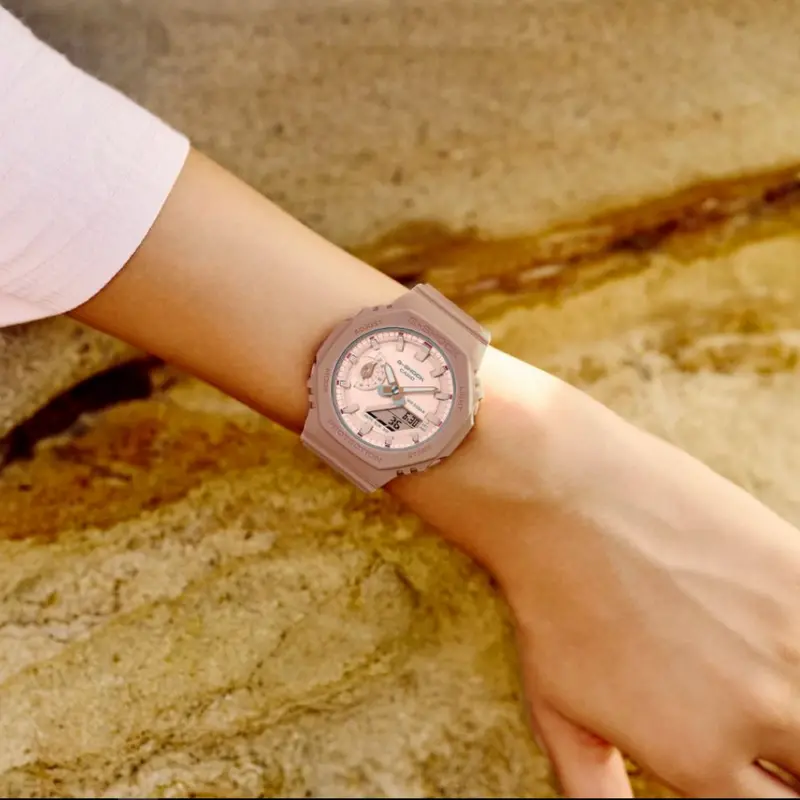 Casio G-Shock Pink Resin Strap Women Watch Gma-S2100nc-4A2dr-P 2