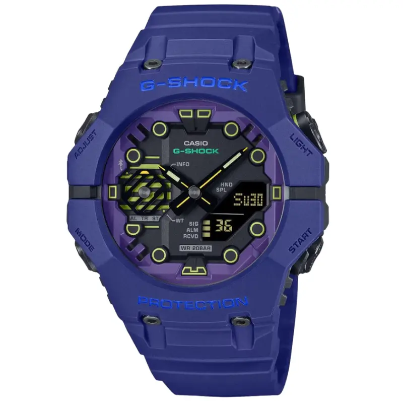 Casio G-Shock Purple Resin Strap Men Watch Ga-B001cbr-2Adr 1