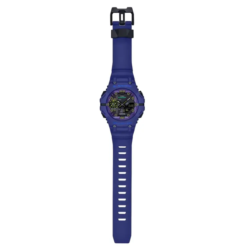 Casio G-Shock Purple Resin Strap Men Watch Ga-B001cbr-2Adr 2