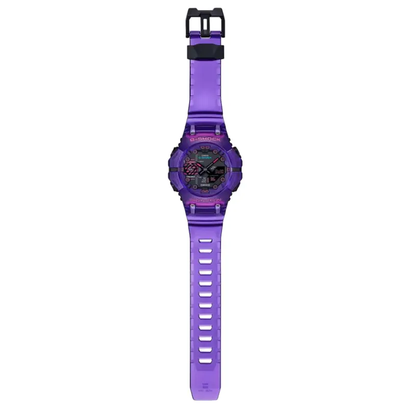 Casio G-Shock Purple Resin Strap Unisex Watch Ga-B001cbrs-6Adr 2