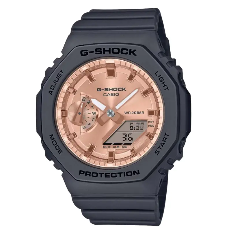 Casio G-Shock Rose Gold Dial Resin Strap Women Watch Gma-S2100md-1Adr-P 1