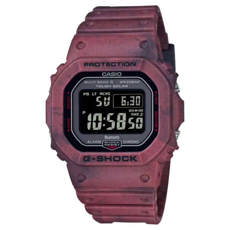 Casio G-Shock Sand Land Series Gw-B5600sl-4Dr Red Resin Band Men Sports Watch 1