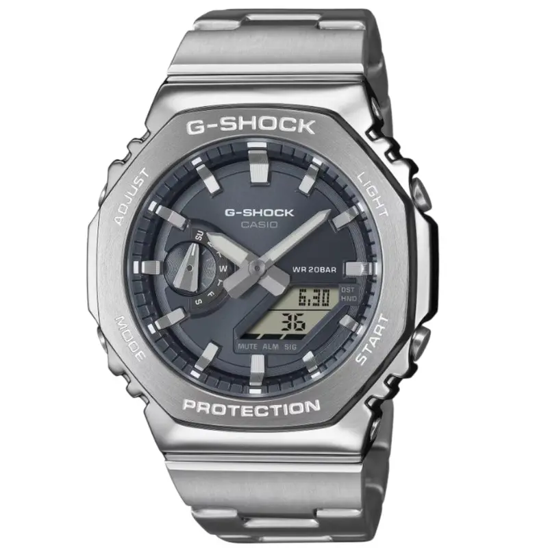 Casio G-Shock Stainless Steel Strap Men Watch Gm-2110D-8Adr 1
