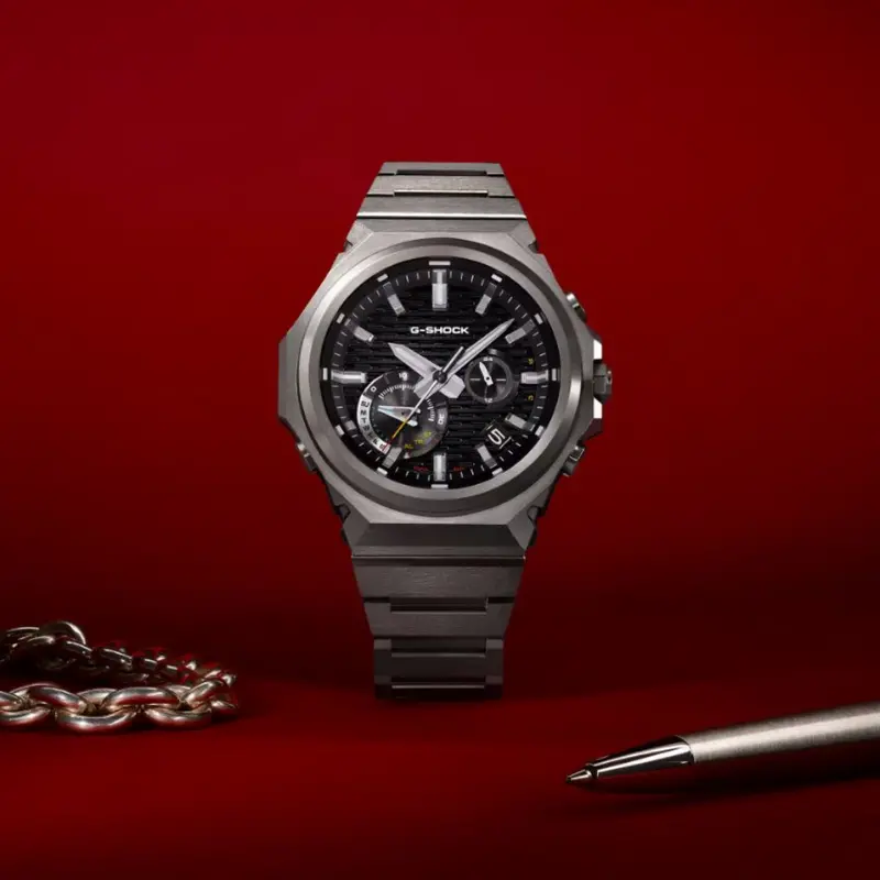 Casio G-Shock Stainless Steel Strap Men Watch Gst-B1000d Series 3