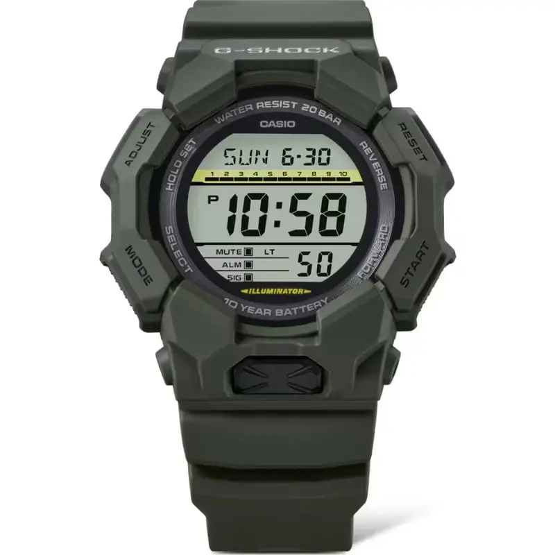 Casio G-Shock Standard Digital Green Men's Watch Gd-010-3Dr 2