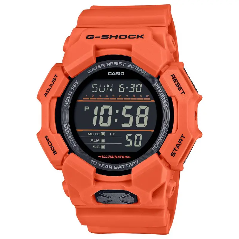 Casio G-Shock Standard Digital Orange Men's Watch Gd-010-4Dr 1