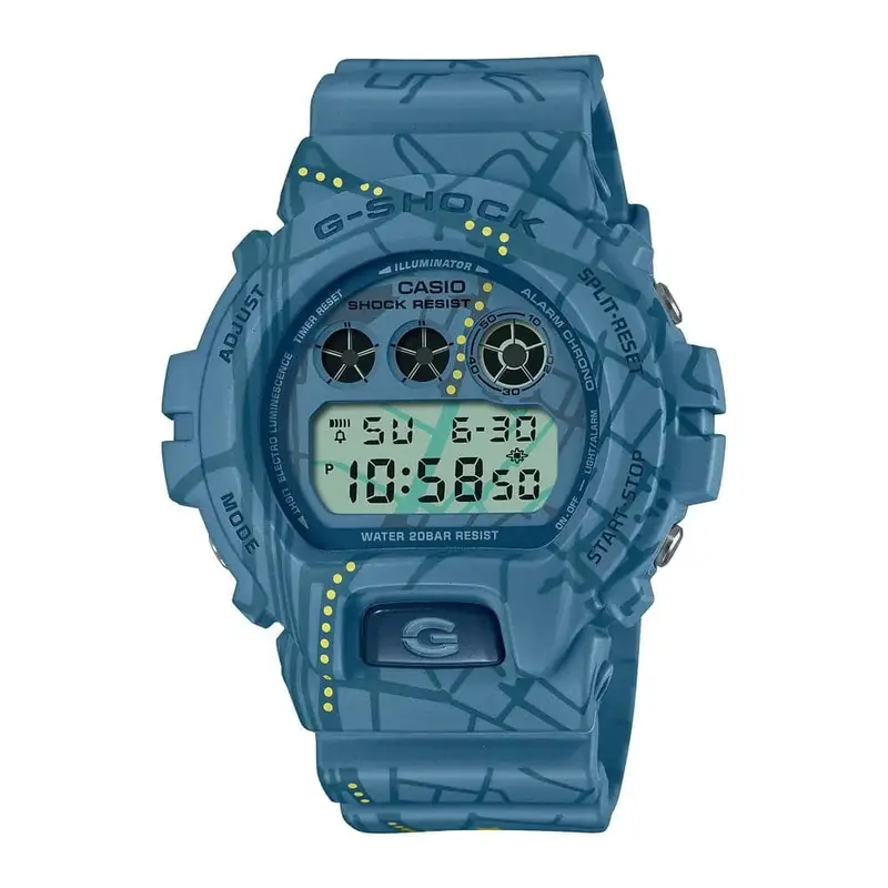 Casio G-Shock Treasure Hunt Shibuya Digital Blue Strap Men's Watch Dw-6900Sby-2Dr 1