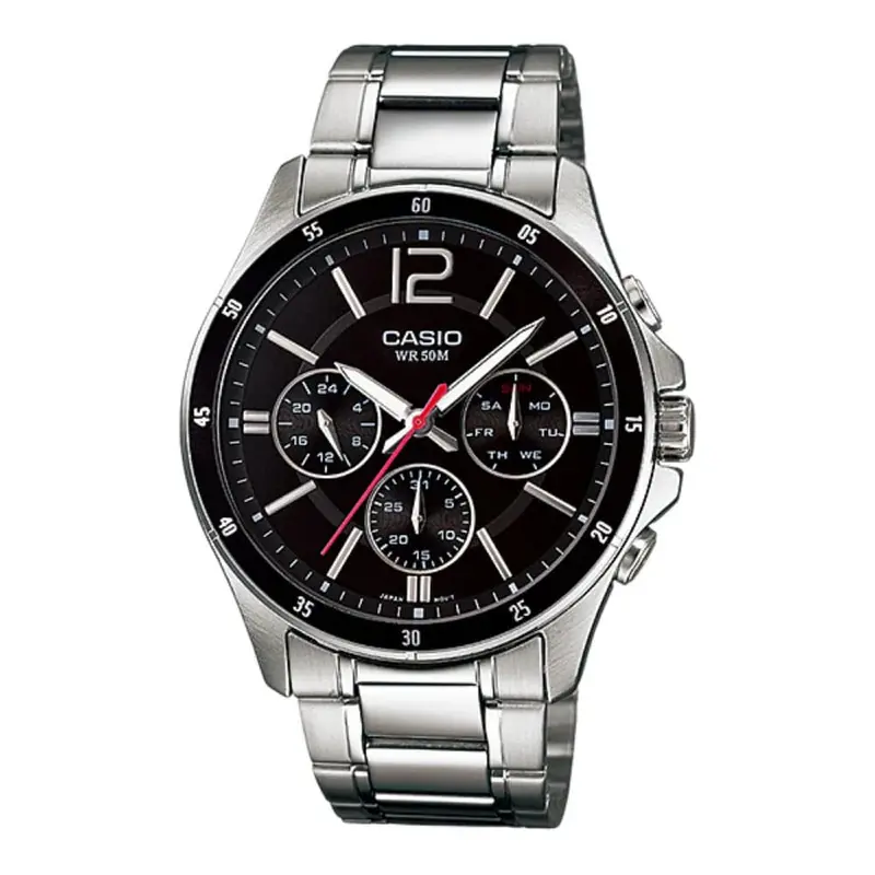 Casio Gen Stock Mtp-1374D-1Avdf-P Stainless Steel Men Watch 1