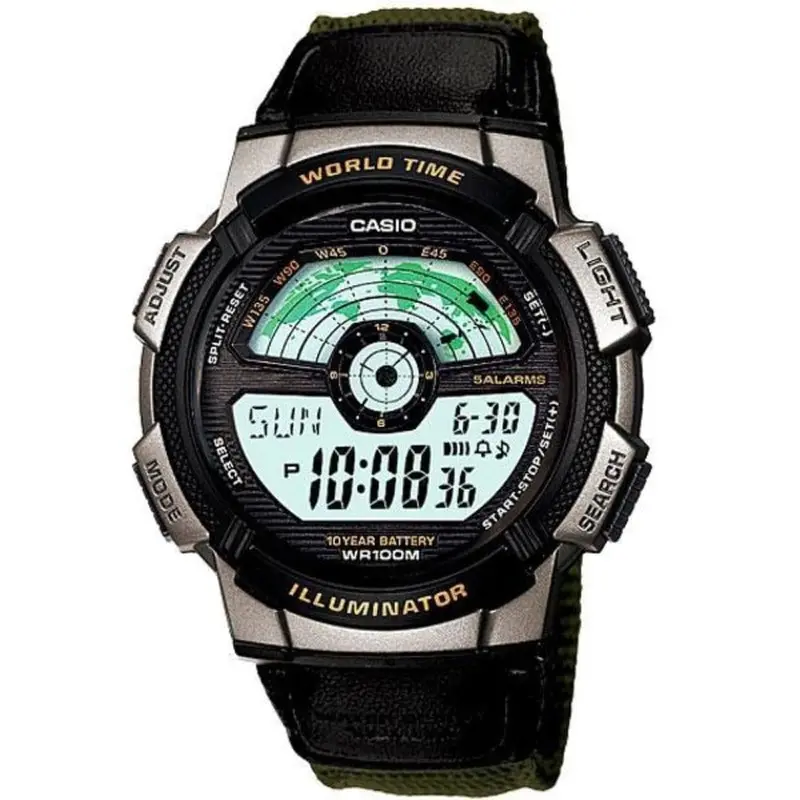 Casio General Ae-1100Wb-3Avdf Unisex's Watch 1