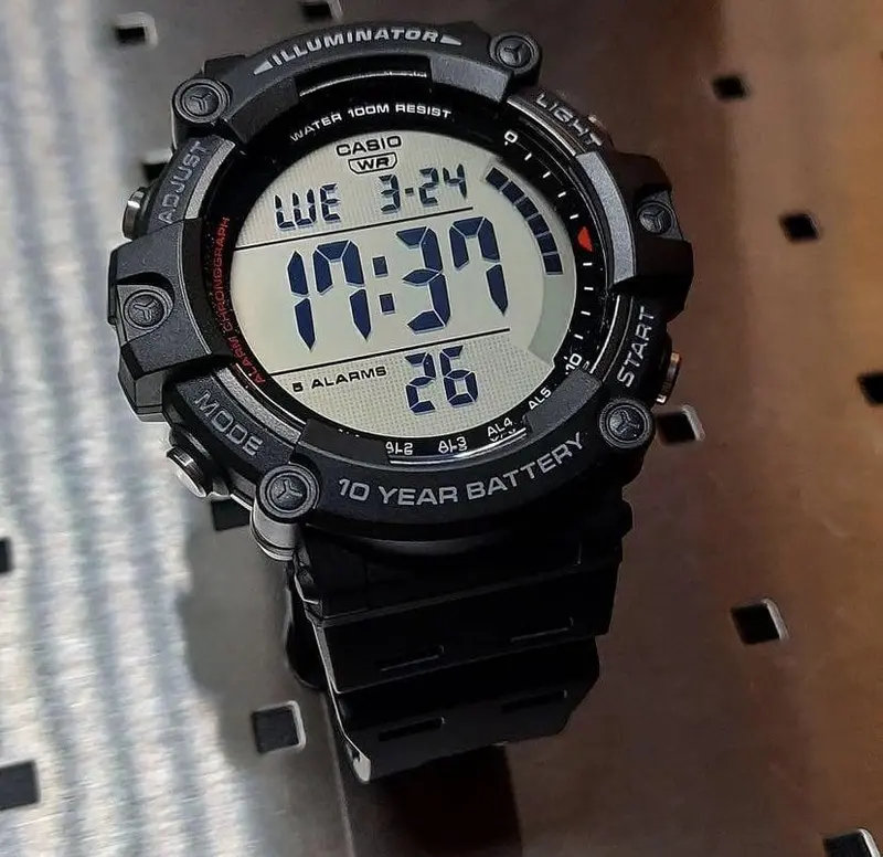 Casio General Ae-1500Wh-1Avdf Black Resin Strap Men's Watch 1