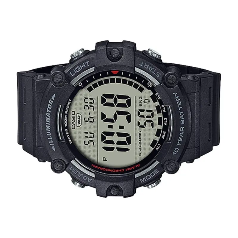 Casio General Ae-1500Wh-1Avdf-P Black Resin Strap Men's Watch 2