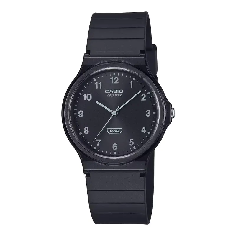 Casio General Analog Black Resin Unisex Watch Mq-24B-1Bdf 1