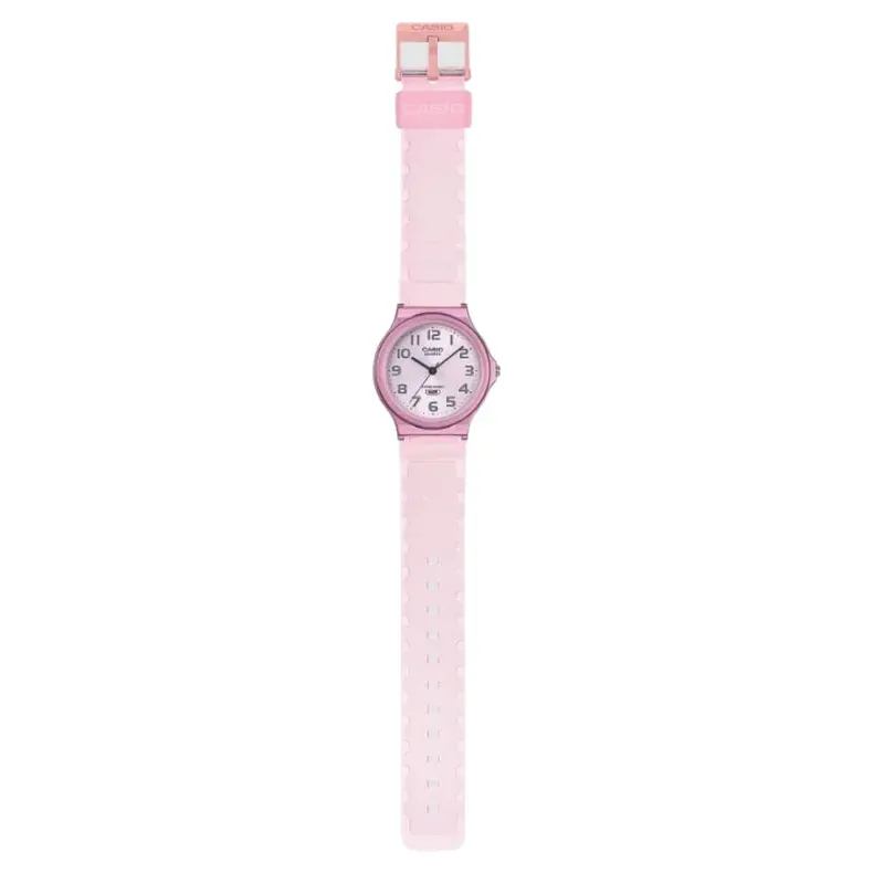 Casio General Analog Quartz Pink Resin Strap Women Watch Mq-24S-4Bdf 2