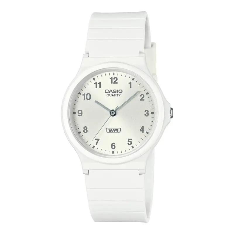 Casio General Analog White Resin Strap Women's Watch Mq-24B-7Bdf-P 1