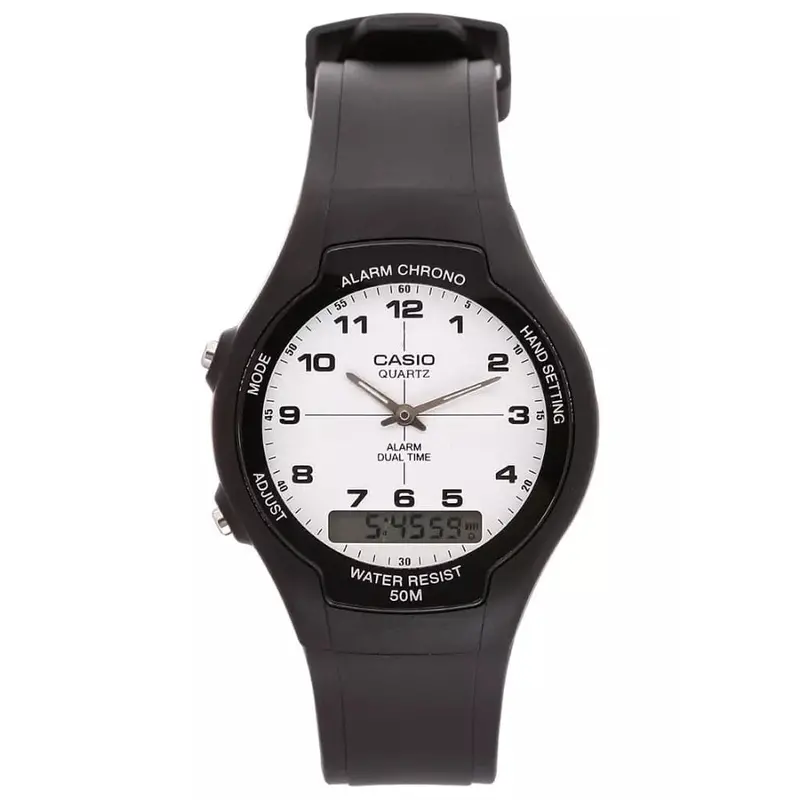 Casio General Aw-90H-7Bvdf Analog Dual Time Men's Watch 1