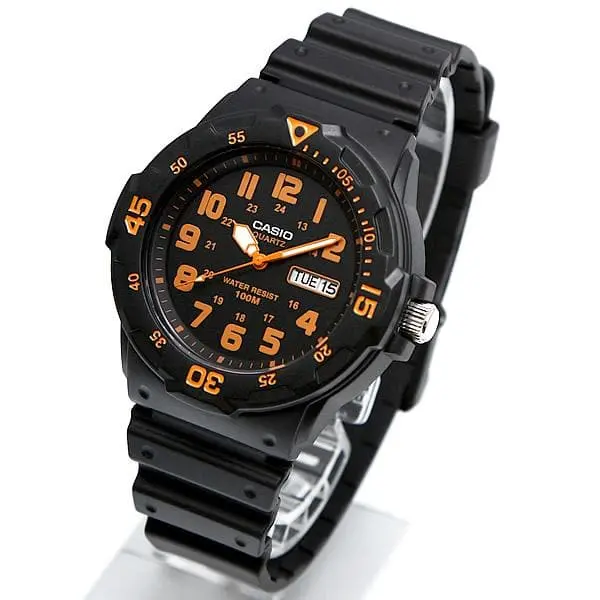 Casio General Black Dial Resin Strap Men Watch Mrw-200H-4Bvdf-P 2