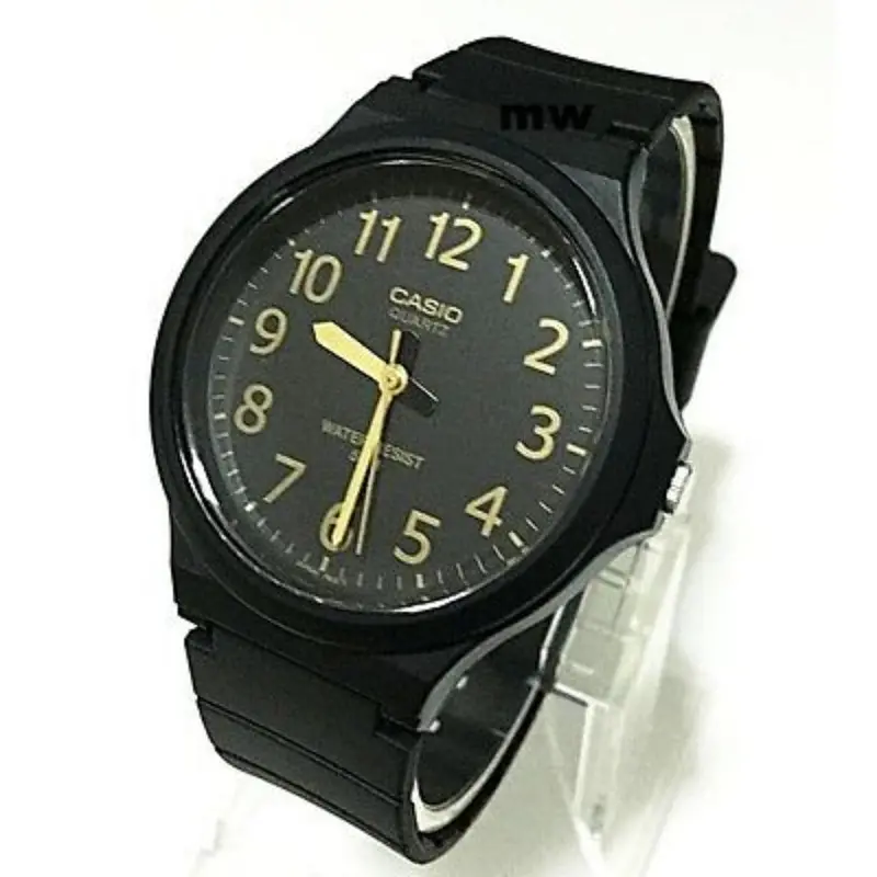 Casio General Black Dial Resin Strap Unisex Watch Mw-240-1B2vdf-P 2