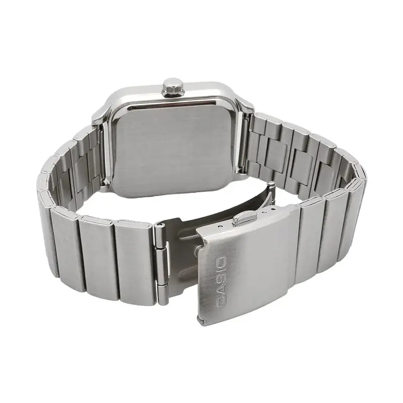 Casio General Black Dial Silver Stainless Steel Strap Men Watch Mtp-M305d-1Avdf-P 2