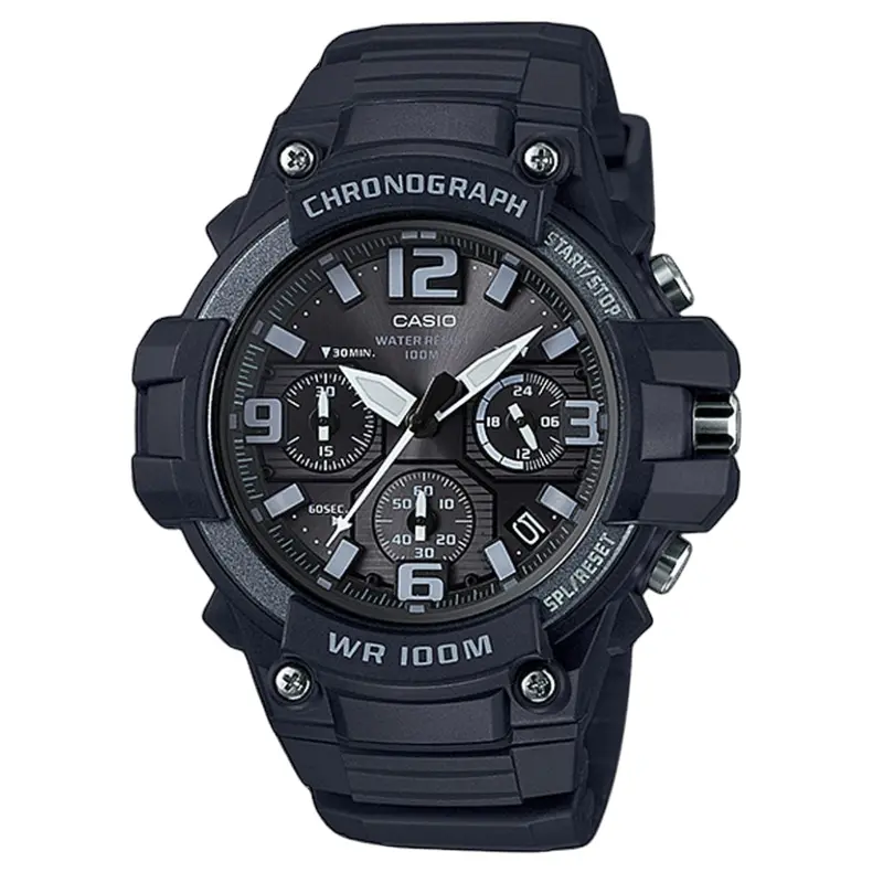 Casio General Black Resin Strap Men Watch Mcw-100H-1A3vdf-P 1