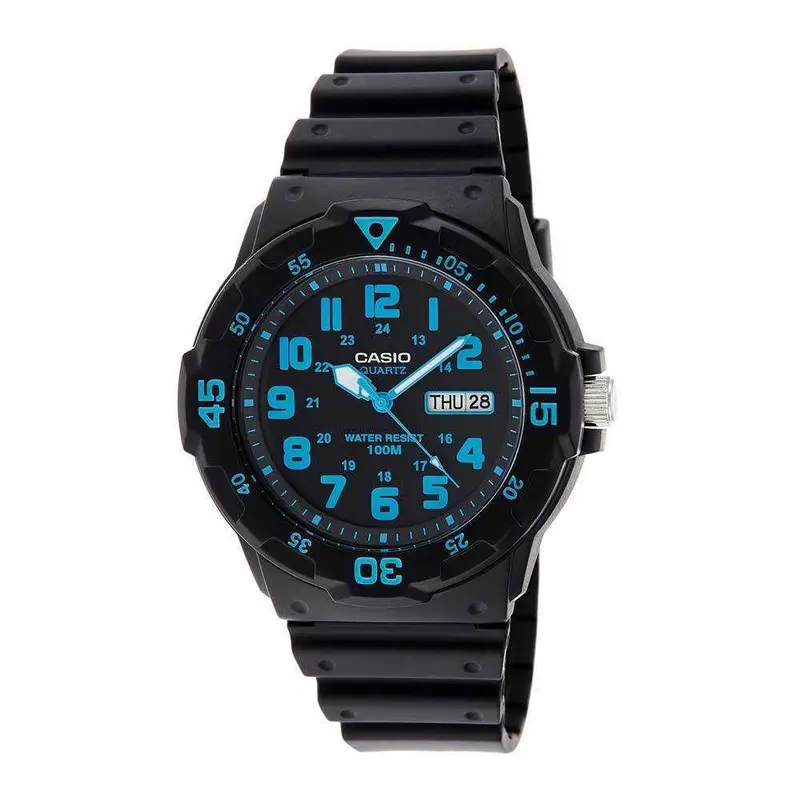 Casio General Black Resin Strap Men Watch Mrw-200H-2B 1