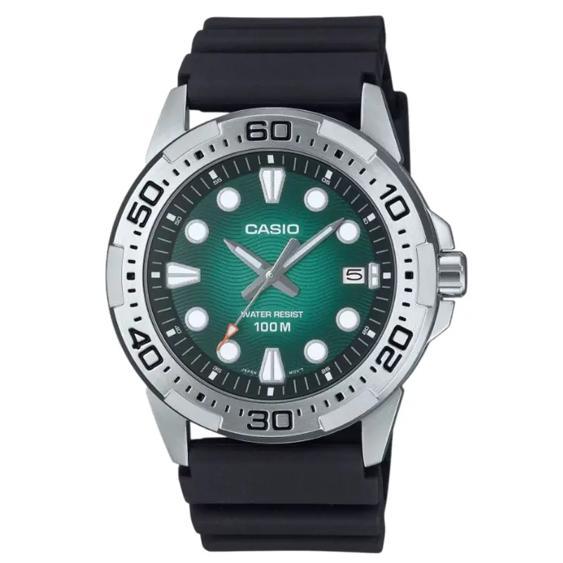 Casio General Black Resin Strap Men Watch Mtd-140 Series 2
