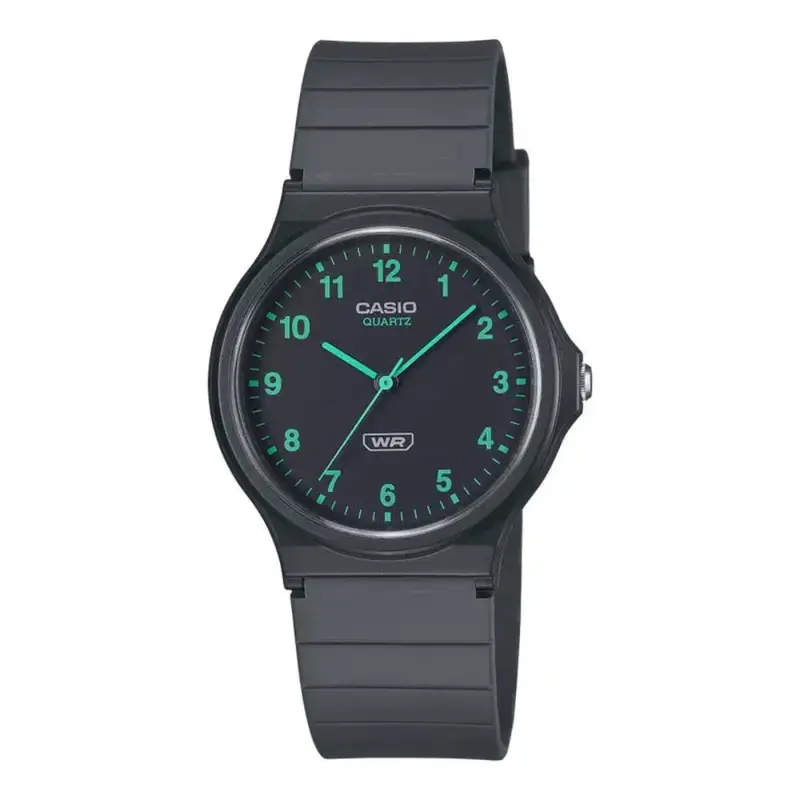 Casio General Black Resin Unisex Watch Mq-24B-8Bdf 1