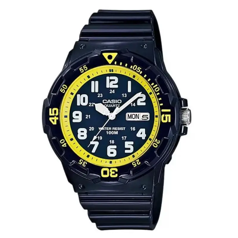 Casio General Blue Dial And Resin Strap Men Watch Mrw-200Hc-2Bvdf-P 1