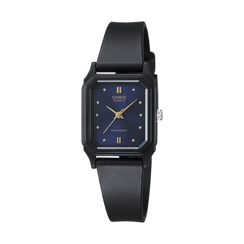 Casio General Blue Dial Black Resin Strap Unisex Watch Lq-142E-2Adf-P 1
