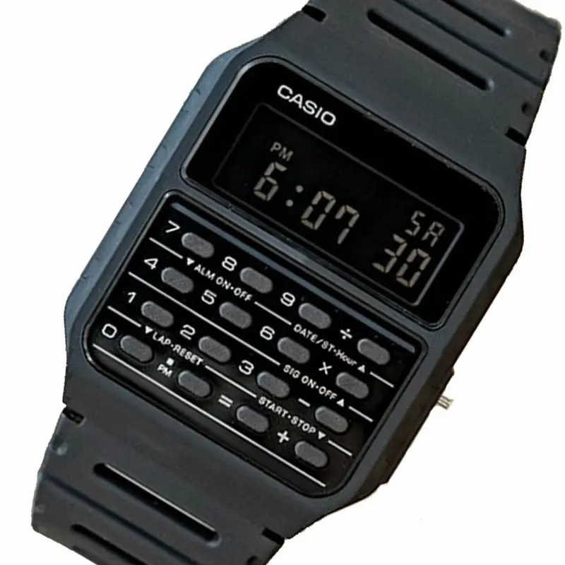 Casio General Ca-53Wf-1Bdf-P Data Bank Unisex Watch 2