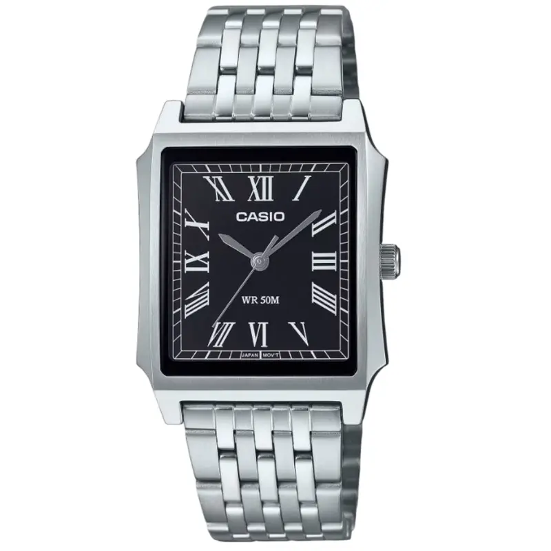 Casio General Classic Stainless Steel Strap Unisex Watch Mtp-B190d With P Series 1